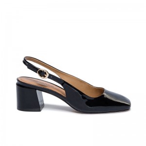 Black Women Bernardo Alexia Slingback Pumps | KDA824CF