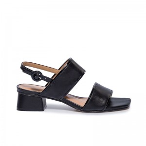 Black Women Bernardo Jasper Slingback Heels Sandals | OJZ2545ZY