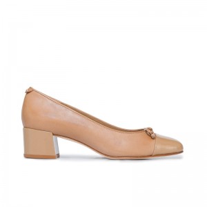 Brown Women Bernardo Marisol Ballerina Pumps | LXI3222WU