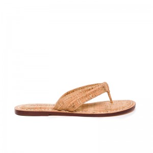 Brown Women Bernardo Miami Thong Slide Sandals | VZH2480SM