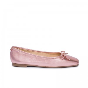 Light Pink Women Bernardo Gwynn Ballet Flats | SIK9871AU