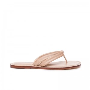 Pink Women Bernardo Miami Thong Slide Sandals | JCH2493VE