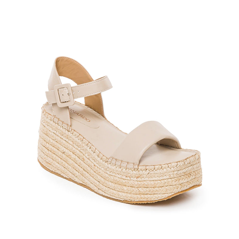 Beige Women Bernardo Mallorca Espadrille Platform Sandals | YDG2450AY