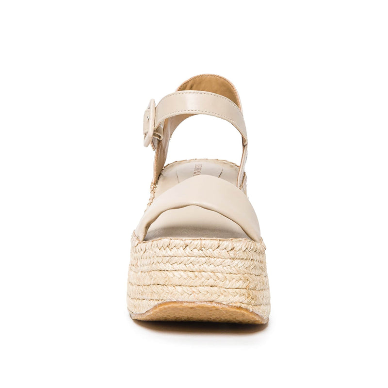 Beige Women Bernardo Mallorca Espadrille Platform Sandals | YDG2450AY