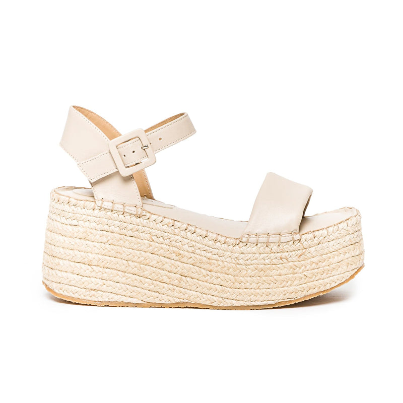 Beige Women Bernardo Mallorca Espadrille Platform Sandals | YDG2450AY