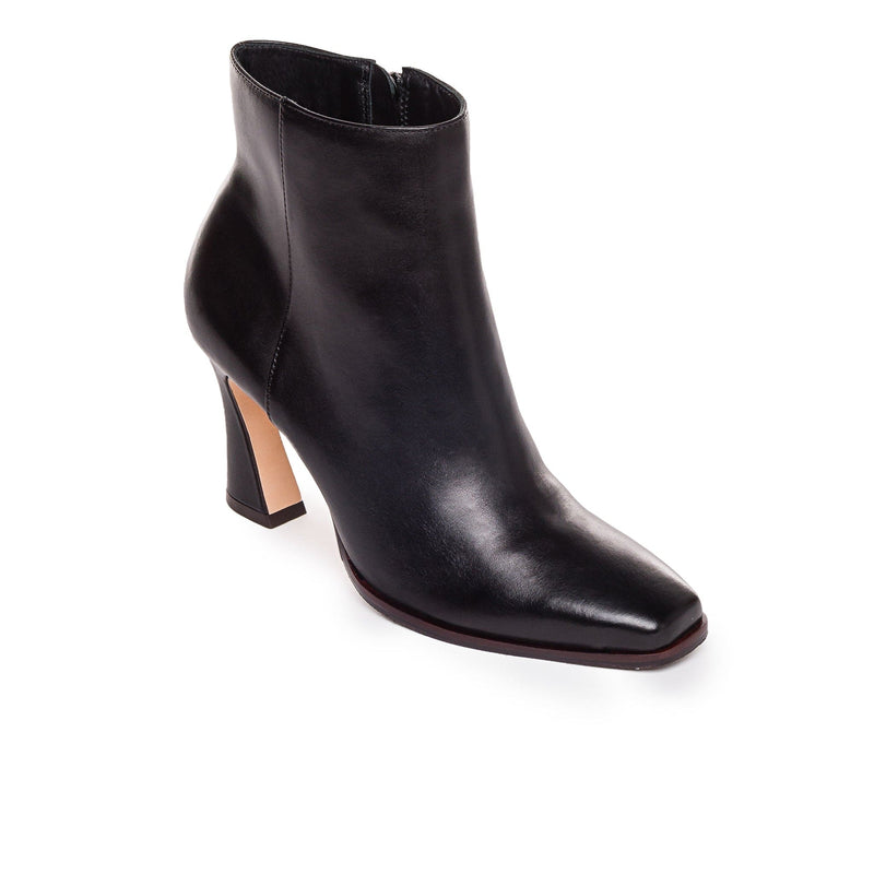 Black Women Bernardo Bowery Heeled Ankle Boots | SMD7353HZ