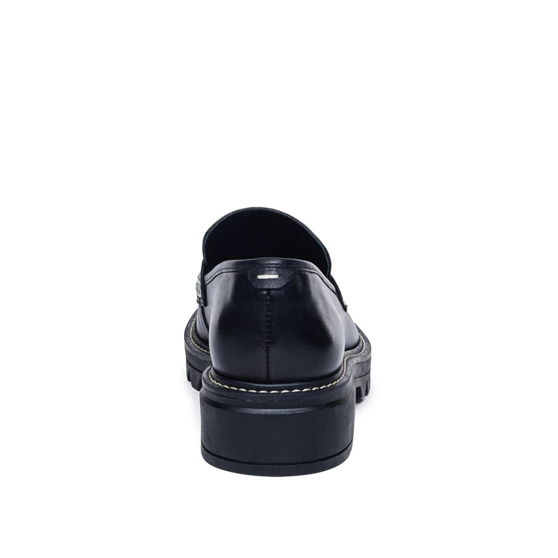 Black Women Bernardo Chandler Lug-Sole Loafers | CNO5132CF