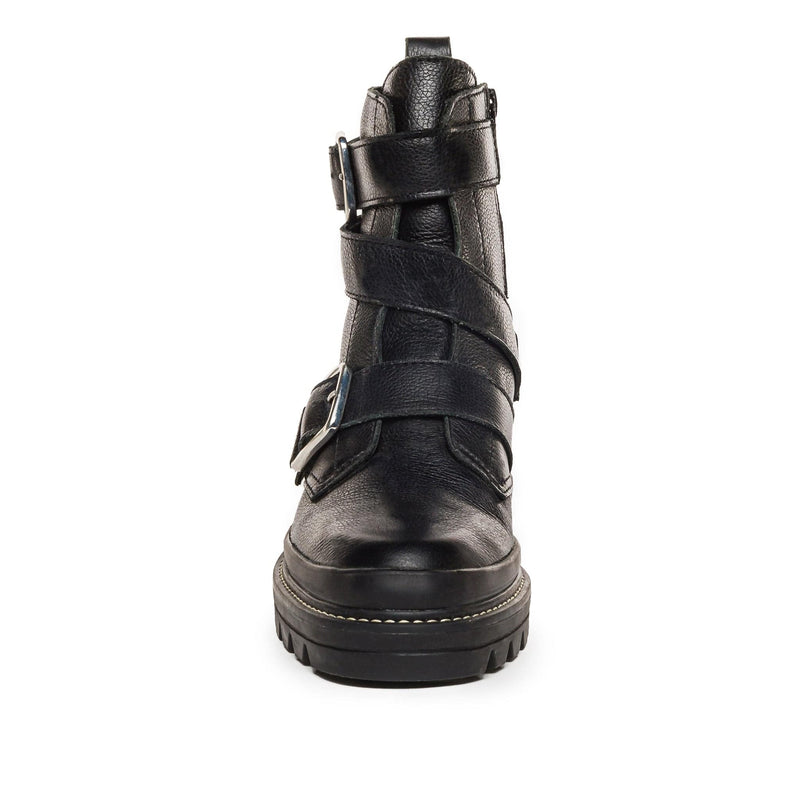 Black Women Bernardo Durban Moto Ankle Boots | KFS7227SM