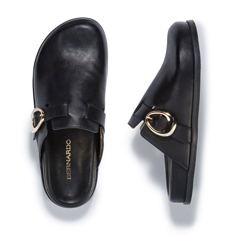 Black Women Bernardo Easton Slip On Clogs | UNK7969YM