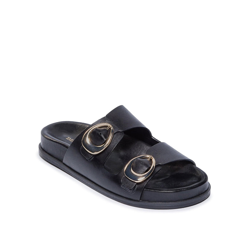 Black Women Bernardo Evie Slide Sandals | VWW7289CA