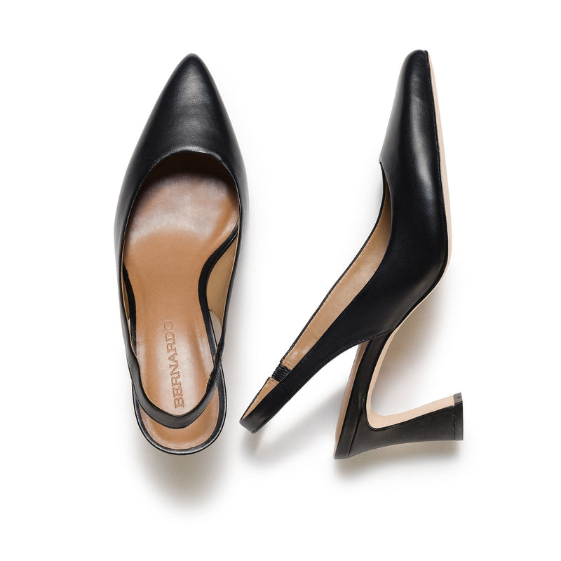 Black Women Bernardo Felicity Slingback Pumps | LUG268YO