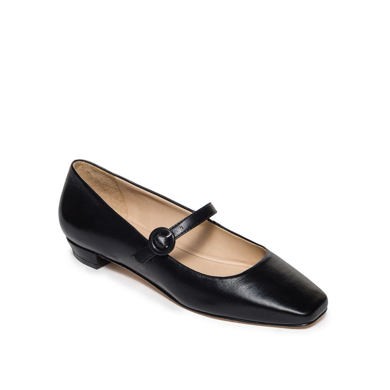 Black Women Bernardo Gabriela Mary Jane Ballet Flats | WZS757TN