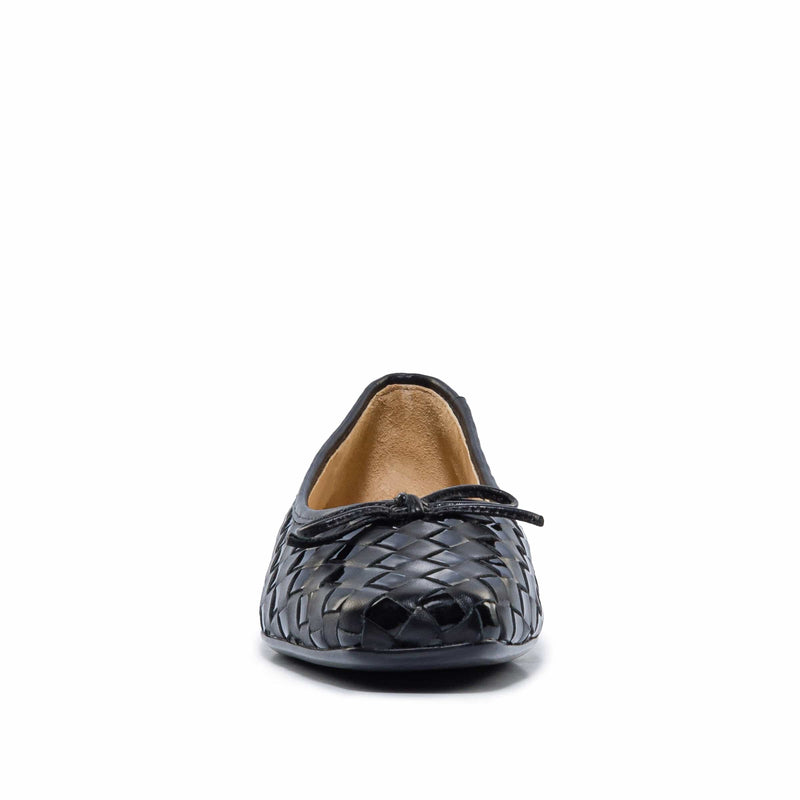 Black Women Bernardo Gwynn Woven Ballet Flats | HBO7818VY