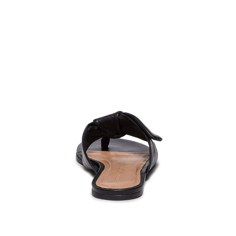 Black Women Bernardo Harmony Thong Slide Sandals | OPQ2994EJ