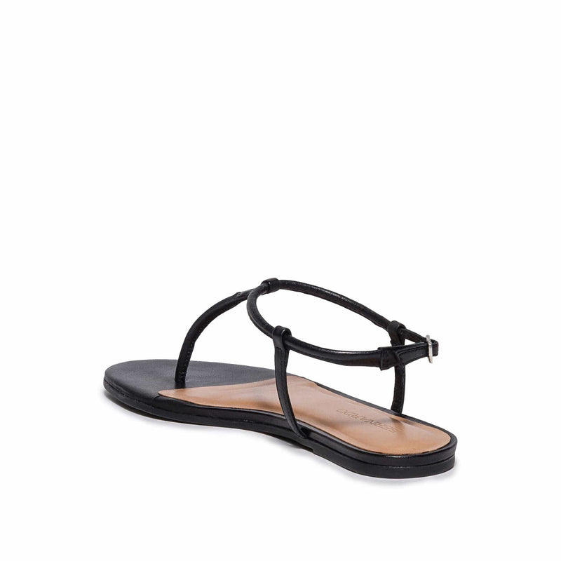 Black Women Bernardo Haven Thong Flat Sandals | JXP7191YH