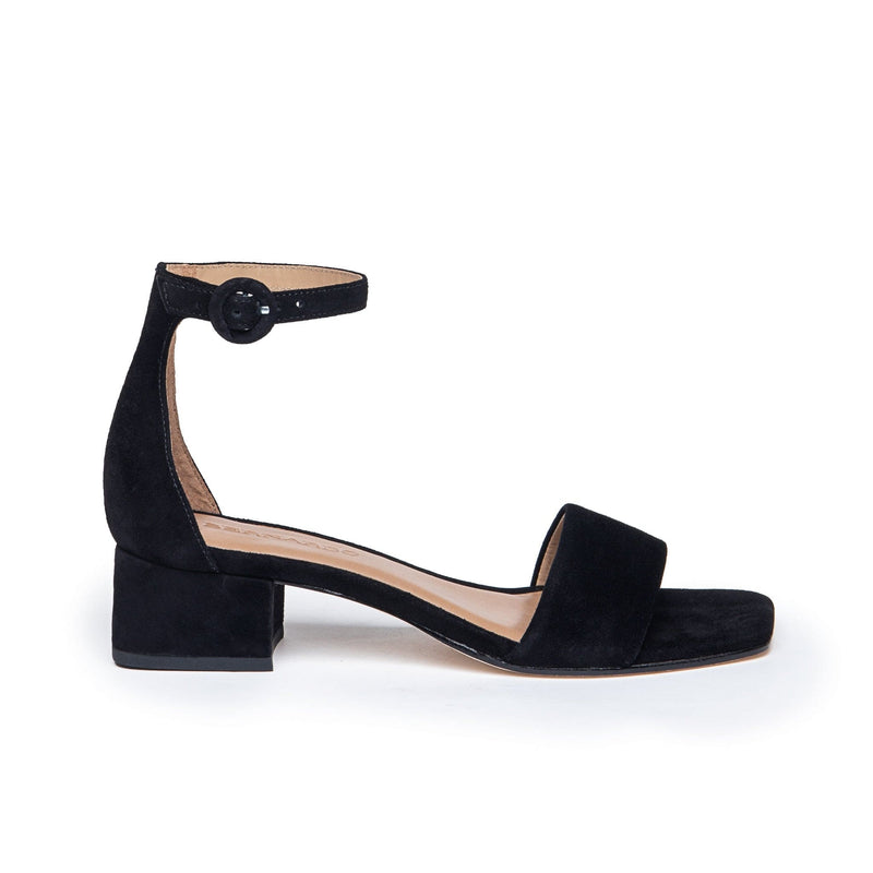 Black Women Bernardo Jalena Low Heels Sandals | AKX9243YP