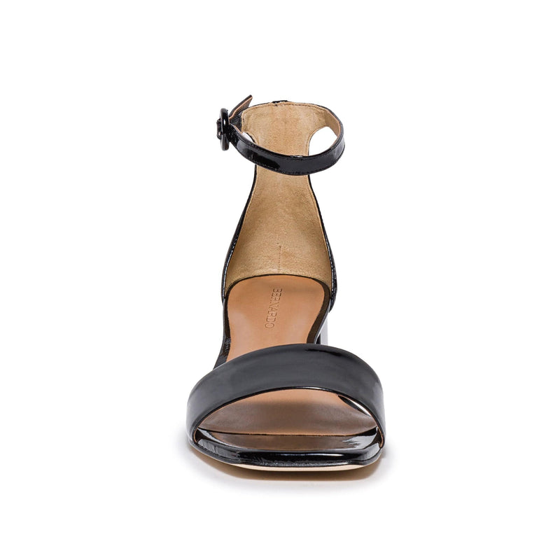 Black Women Bernardo Jalena Low Heels Sandals | QFK7662AR