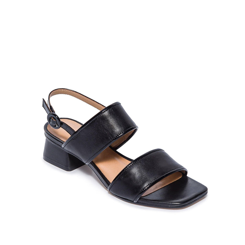 Black Women Bernardo Jasper Slingback Heels Sandals | OJZ2545ZY