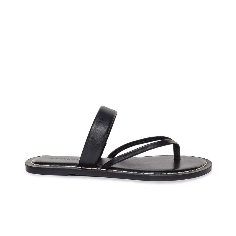 Black Women Bernardo Leia Thong Flat Sandals | PCD945CQ