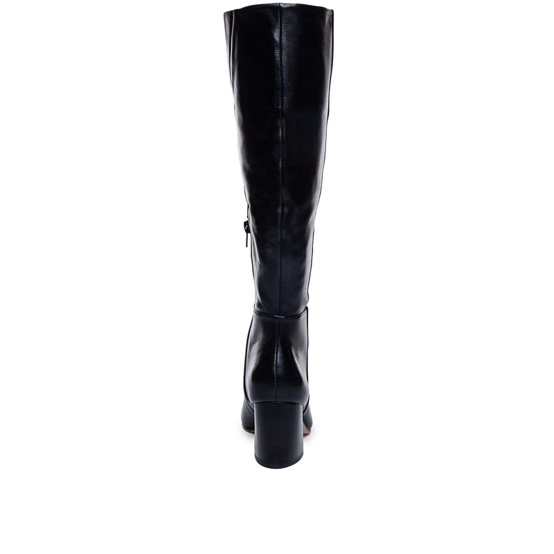 Black Women Bernardo Norma Knee-high Boots | VCF4833BG