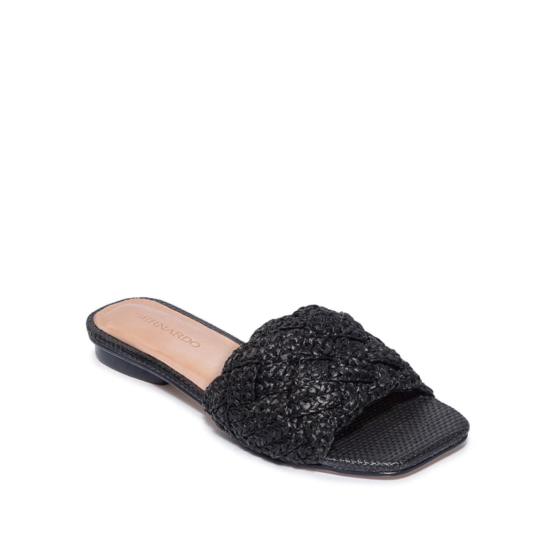 Black Women Bernardo Pixie Slide Sandals | ZAO6650ZZ