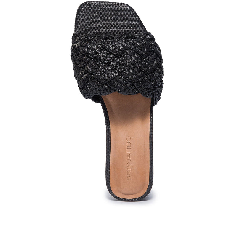 Black Women Bernardo Pixie Slide Sandals | ZAO6650ZZ