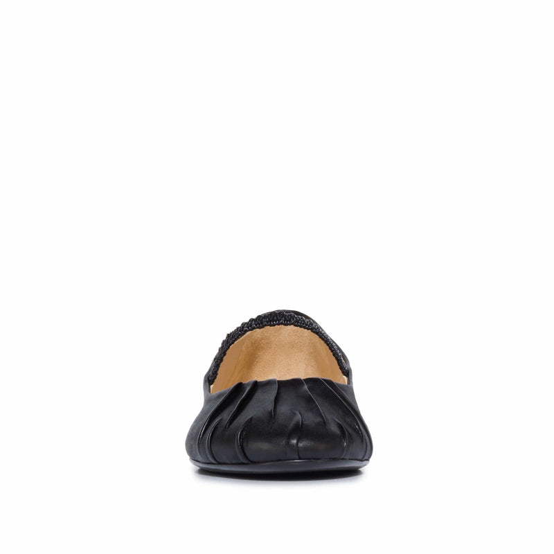 Black Women Bernardo Savona Ballerina Ballet Flats | APD5597WD