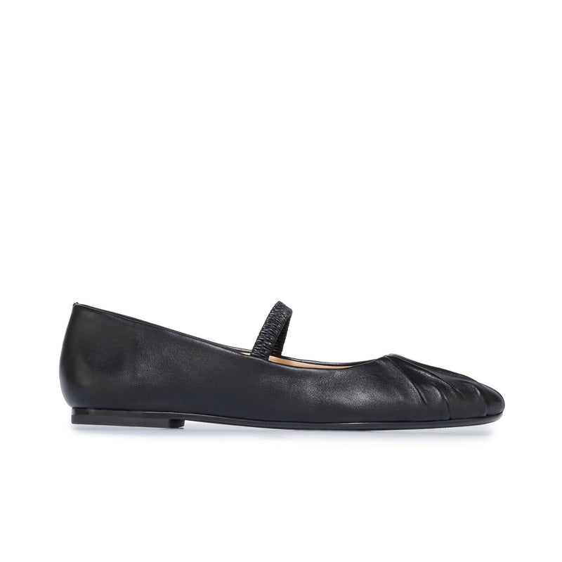 Black Women Bernardo Savona Ballerina Ballet Flats | APD5597WD