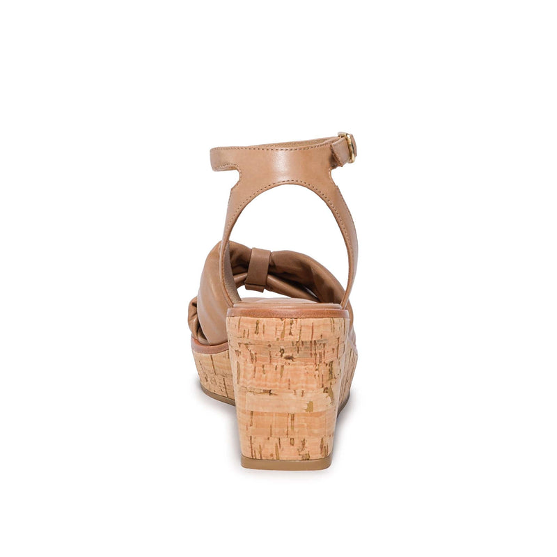 Brown Women Bernardo Kearny Wedge Sandals | YJU3548EA