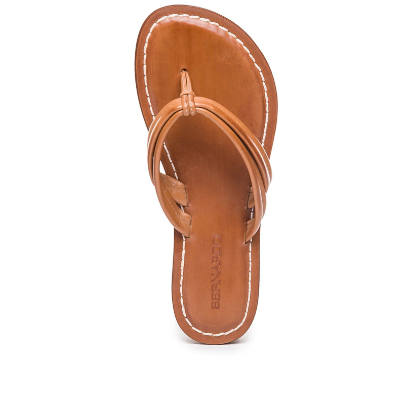 Brown Women Bernardo Miami Thong Slide Sandals | PHF3321UI