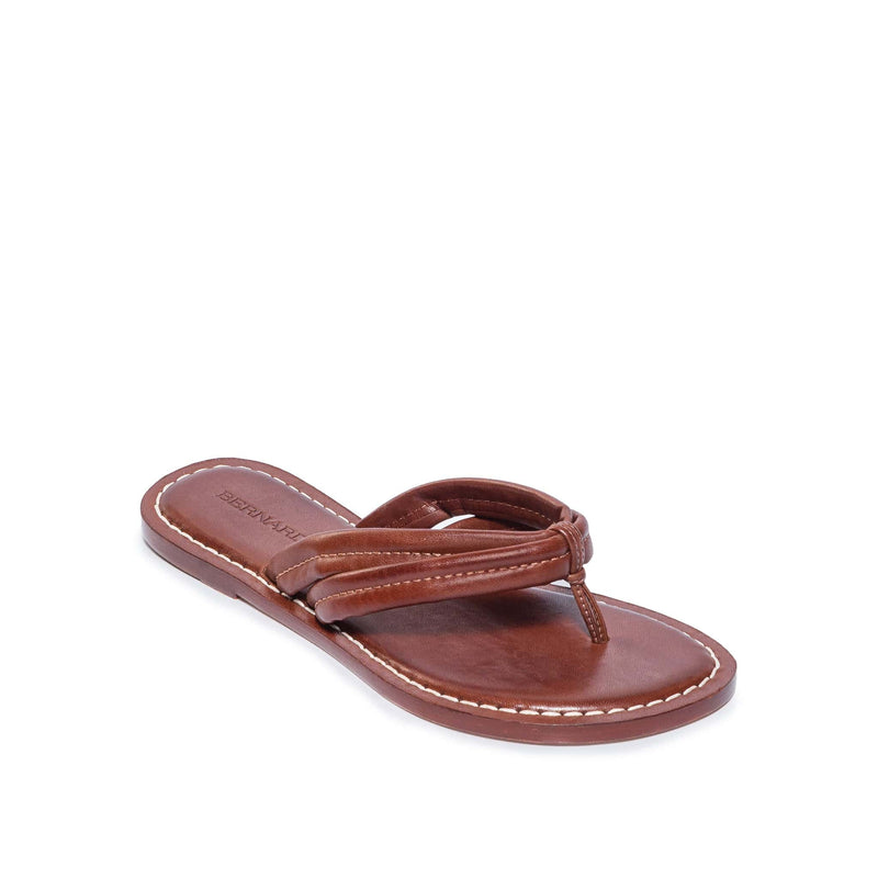 Chocolate Women Bernardo Miami Thong Slide Sandals | VDF1031XN