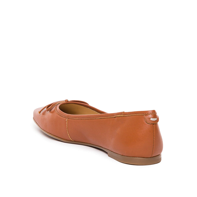 Dark Brown Women Bernardo Gwynn Ballet Flats | EWZ9383EG