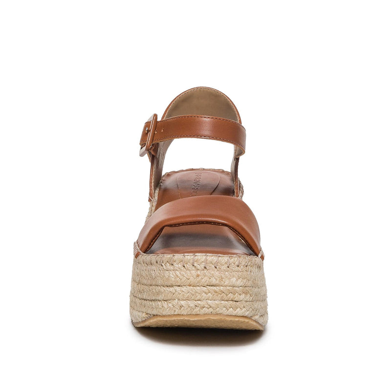 Dark Brown Women Bernardo Mallorca Espadrille Platform Sandals | FYB2028CA