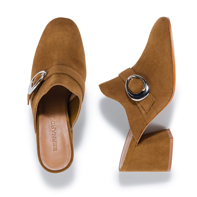 Dark Brown Women Bernardo Natasia Mules | NRF6736NX