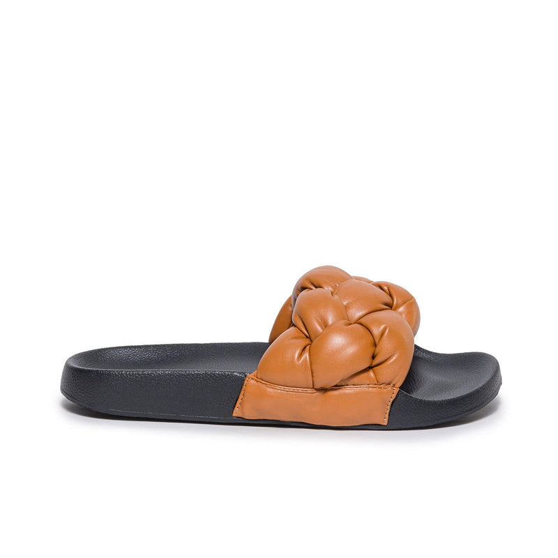 Dark Brown Women Bernardo Rylee Pool Slide Sandals | JLN5845LW