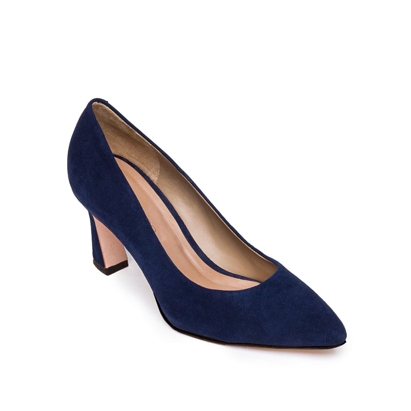 Dark Navy Women Bernardo Faryn Pointed-Toe Pumps | LIL8626KM