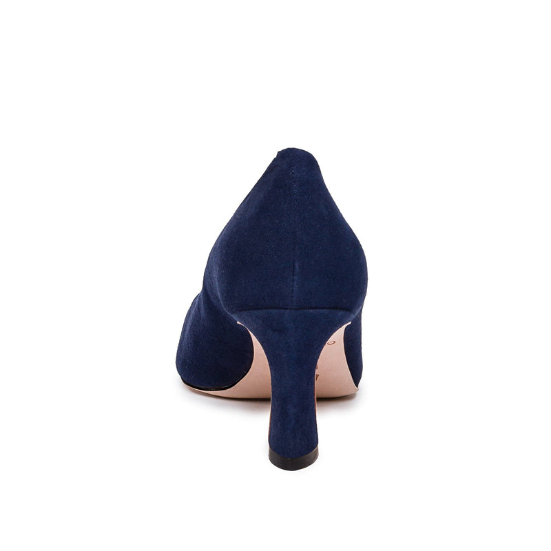 Dark Navy Women Bernardo Faryn Pointed-Toe Pumps | LIL8626KM