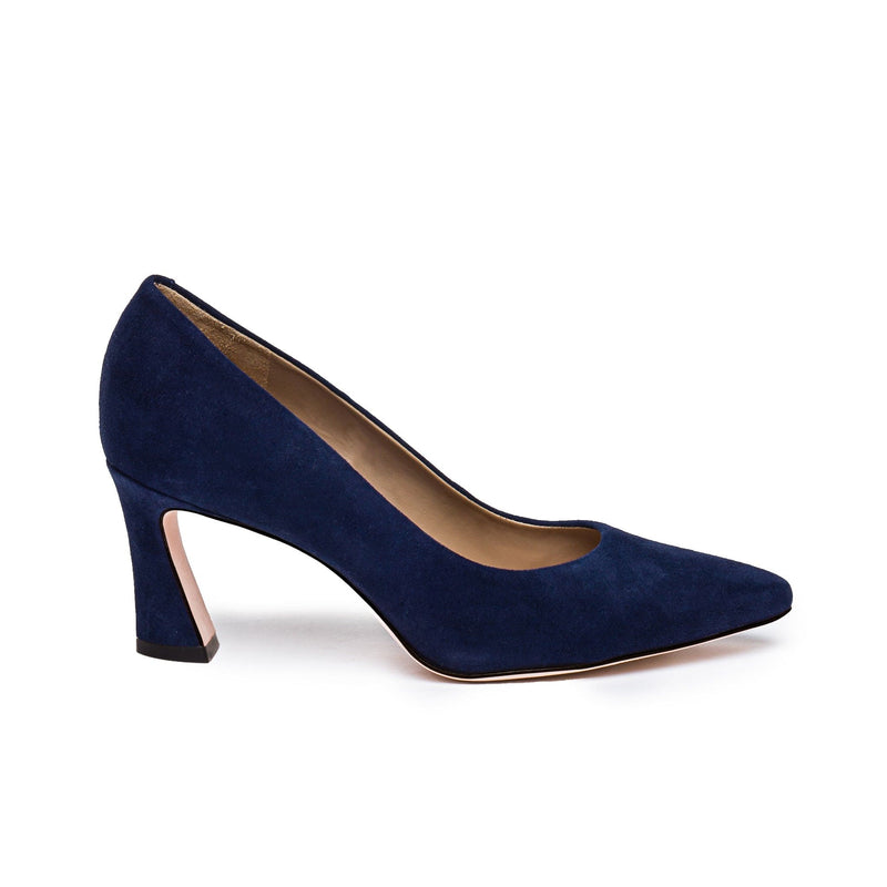 Dark Navy Women Bernardo Faryn Pointed-Toe Pumps | LIL8626KM