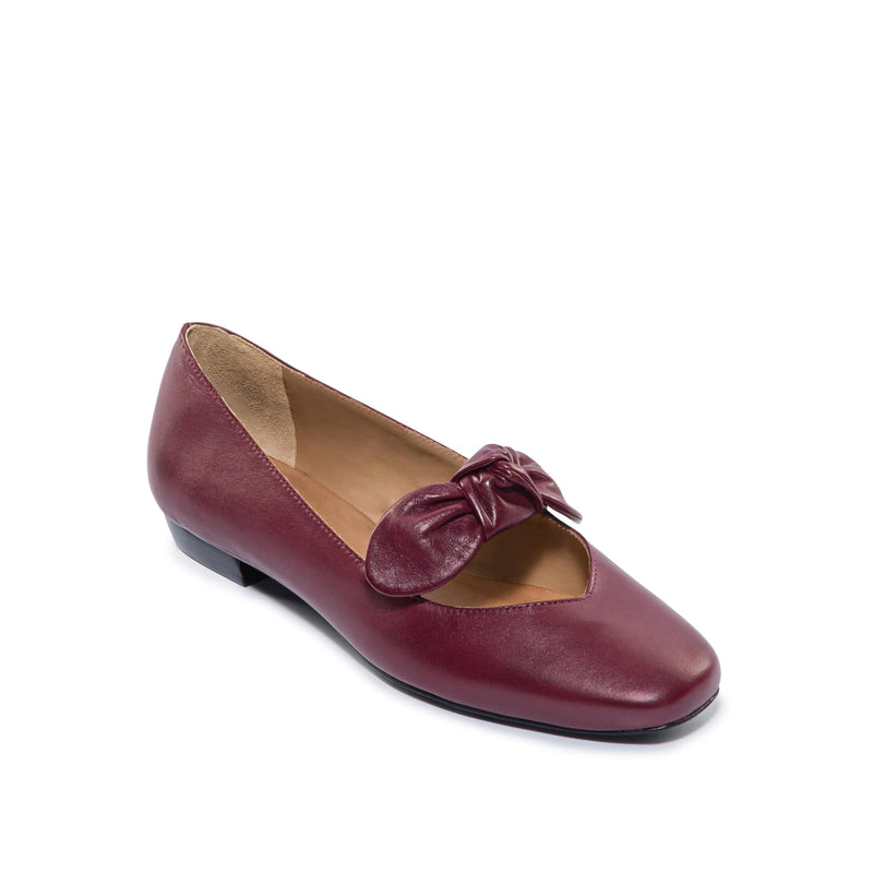 Dark Red Women Bernardo Emersyn Ballet Flats | WUQ2830QE