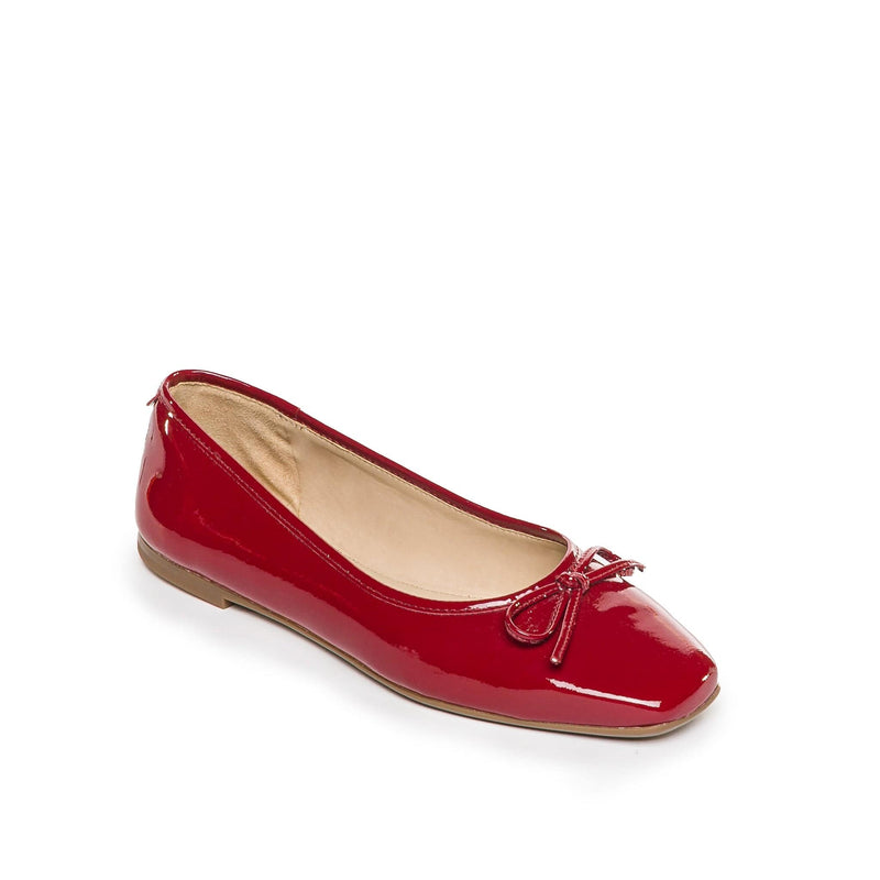 Dark Red Women Bernardo Gwynn Ballet Flats | FOY8380SK