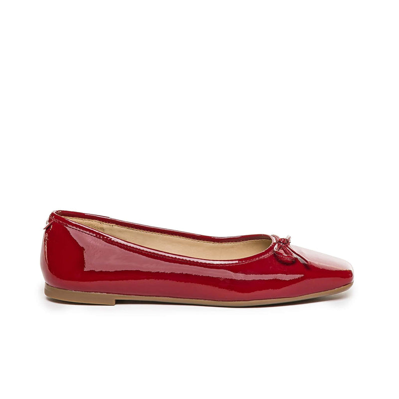 Dark Red Women Bernardo Gwynn Ballet Flats | FOY8380SK