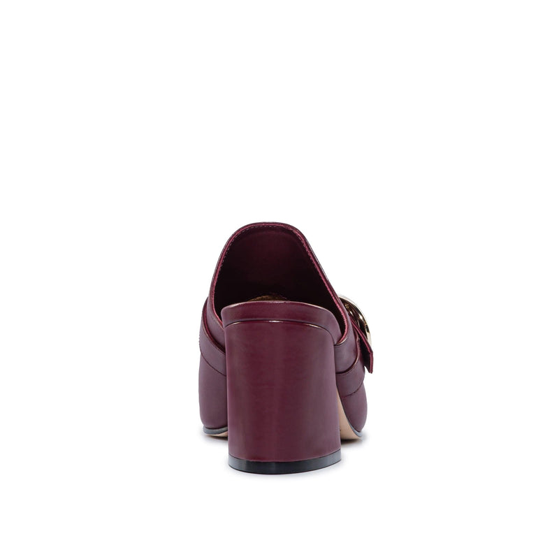 Dark Red Women Bernardo Natasia Mules | IHN6342BL