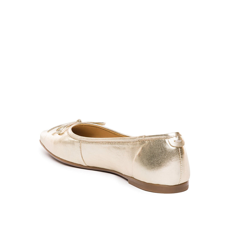 Gold Women Bernardo Gwynn Ballet Flats | HDA3510QI