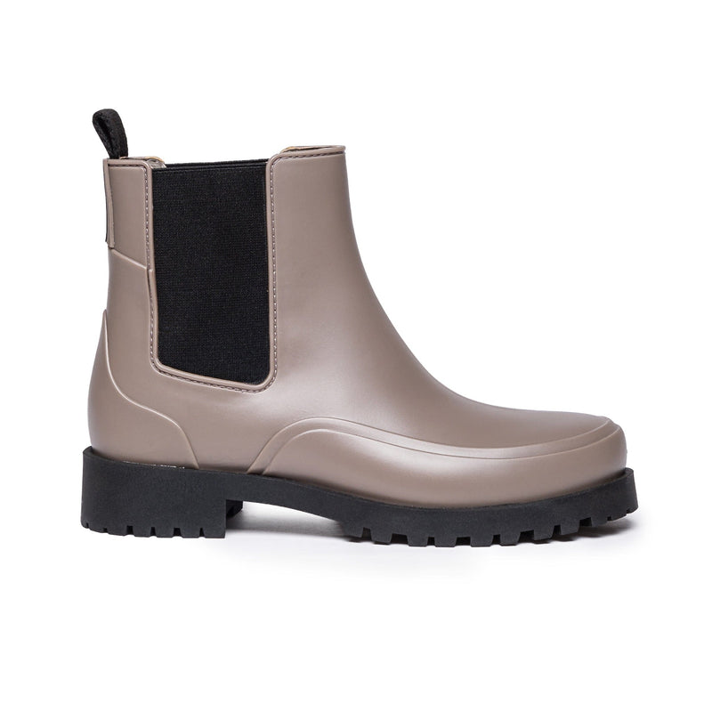 Grey Black Women Bernardo Addison Rain Chelsea Boots | RIW8033SE