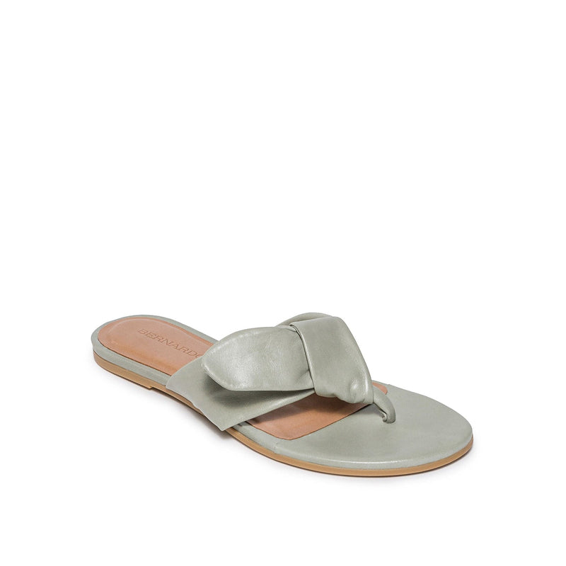 Light Green Women Bernardo Harmony Thong Slide Sandals | DZK621IB