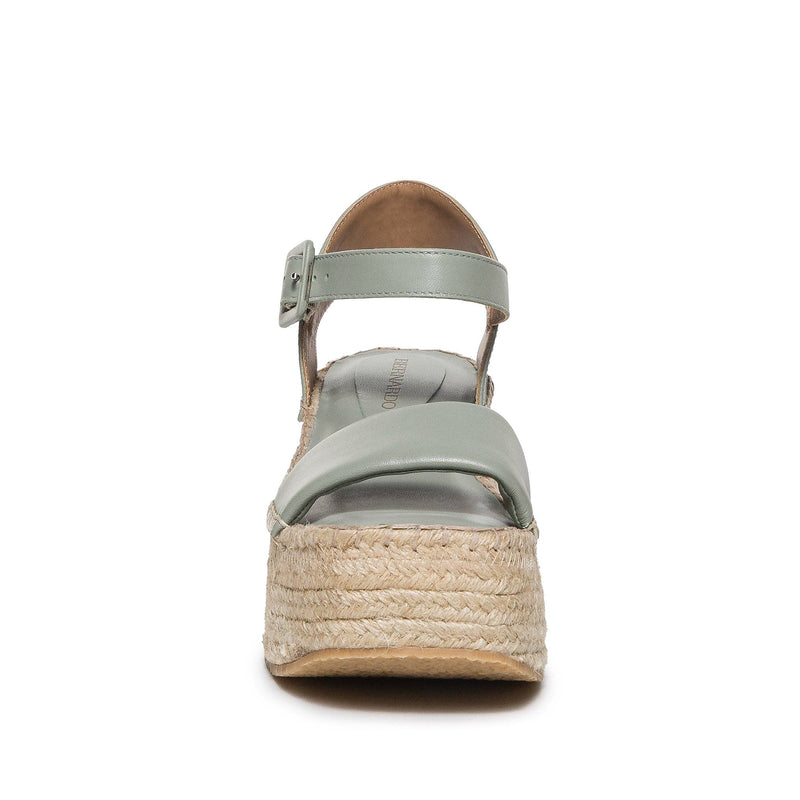 Light Green Women Bernardo Mallorca Espadrille Platform Sandals | RCB10065UH