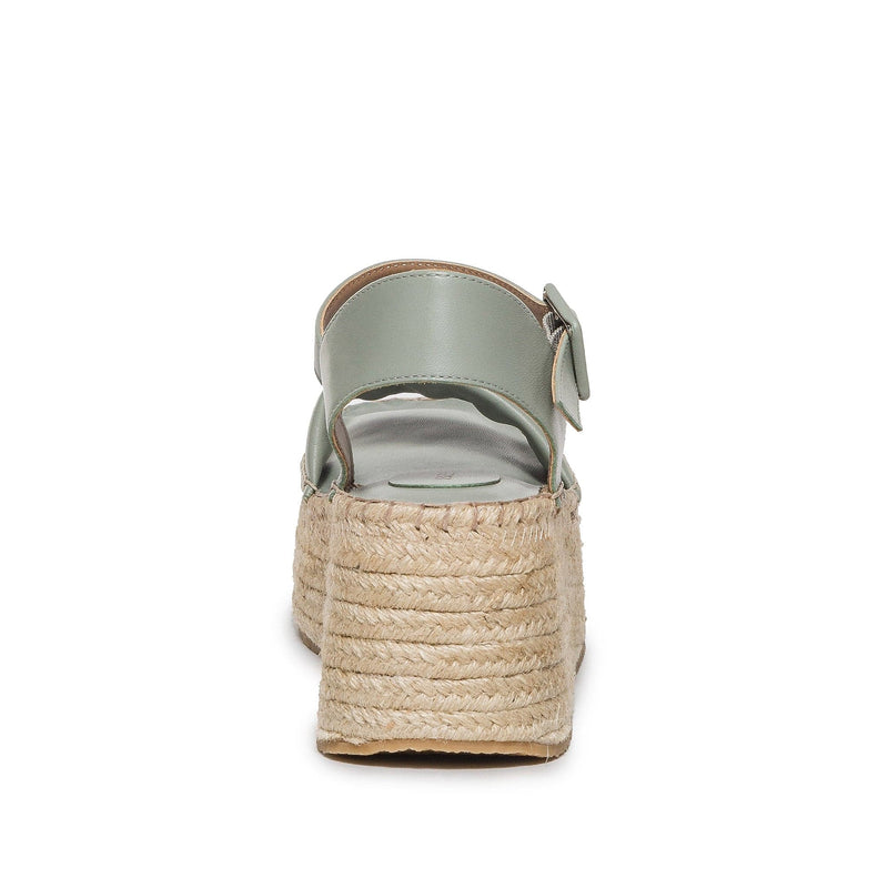 Light Green Women Bernardo Mallorca Espadrille Platform Sandals | RCB10065UH