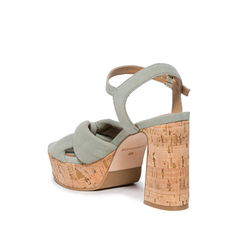 Light Green Women Bernardo Veronika Platform Sandals | RVQ4526NK