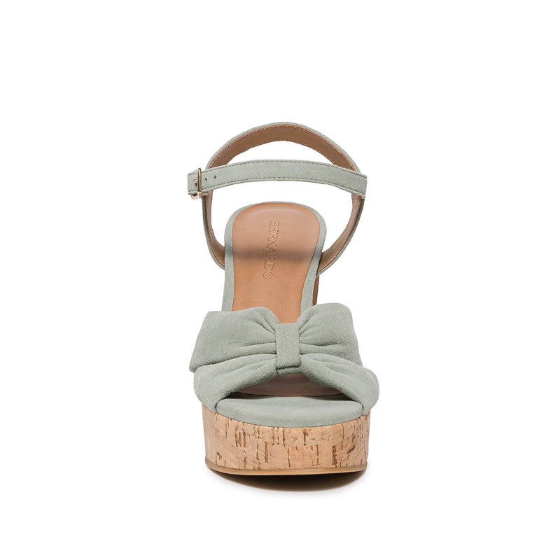 Light Green Women Bernardo Veronika Platform Sandals | RVQ4526NK