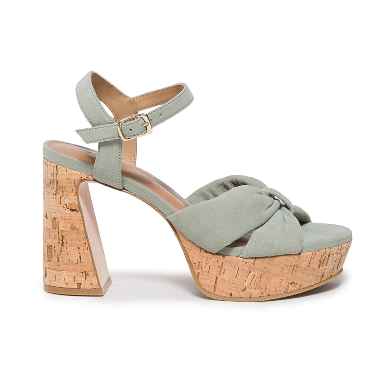 Light Green Women Bernardo Veronika Platform Sandals | RVQ4526NK